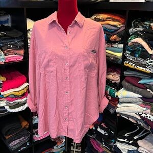 #98. Calvin button front shirt. 2x. NWT